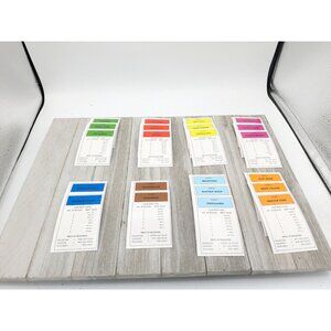 Monopoly City Replacement Property Cards Complete 2008